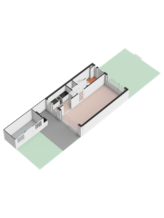 Floorplan - Willy Martensstraat 29, 3314 XV Dordrecht